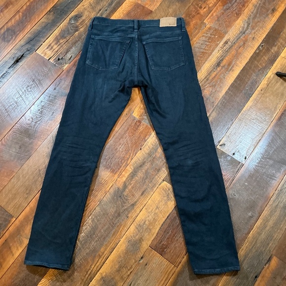 Madewell Men’s Slim Authentic Flex Jeans Dark Wash Size 33x34 - Picture 2 of 8